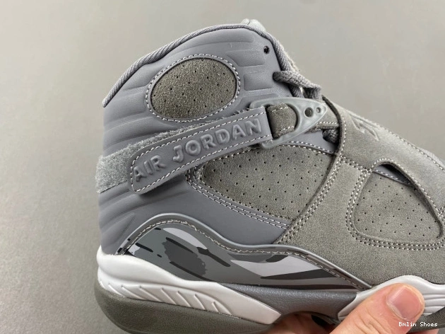 Bmlin Shoes 305381-014 Retro Jordan Grey Cool 8 0726